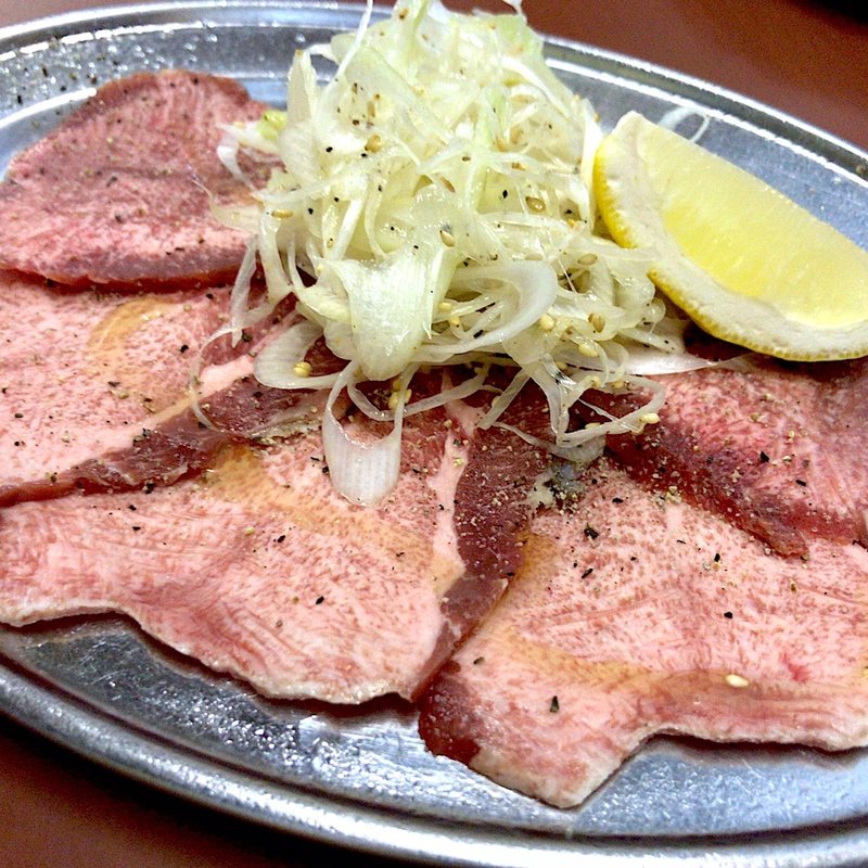 牛ネギタン(塩)(ホルモン焼肉　かど屋 )