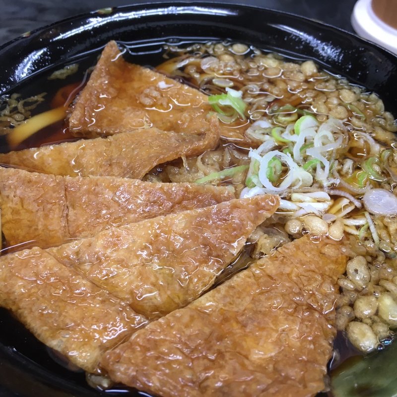 たぬききつねきしめん(山一)