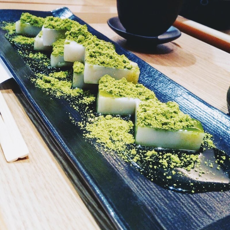 抹茶くず餅(船橋屋 コレド室町店)