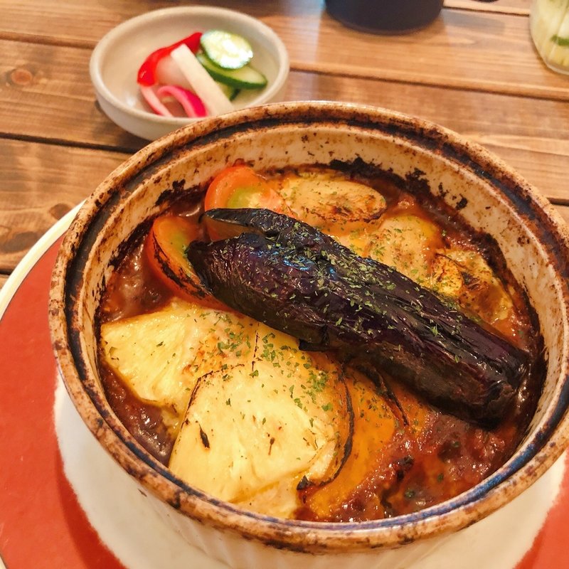 焼きカレー（ランチセット）(usubane)
