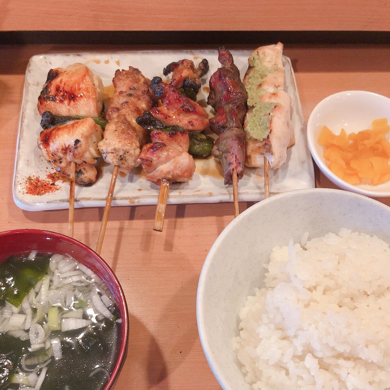 焼鳥定食(鳥政)