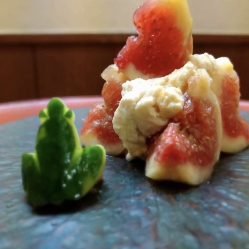 無花果の白和え(姿)