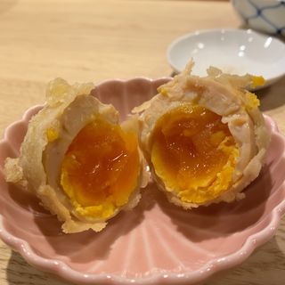 味玉天ぷら(喜久や 名古屋新栄店)