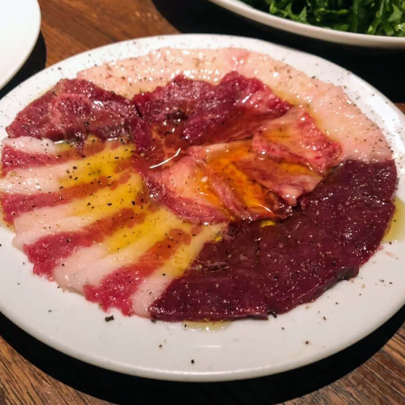 馬肉のカルパッチョ(フレーゴリ)