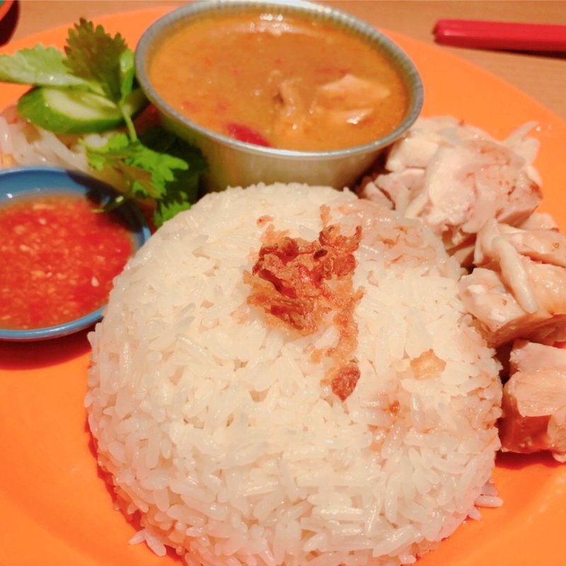 チキンカリー＆鶏飯コンビ(ちりばり )