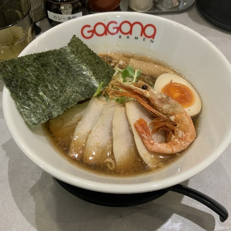 エビだしラーメンチャーシュートッピング(ガガナラーメン 極 （GaGaNa Ramen 極）)