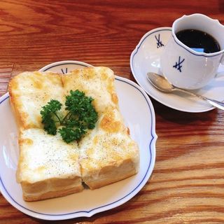 チーズトーストセット(ハト コーヒー)