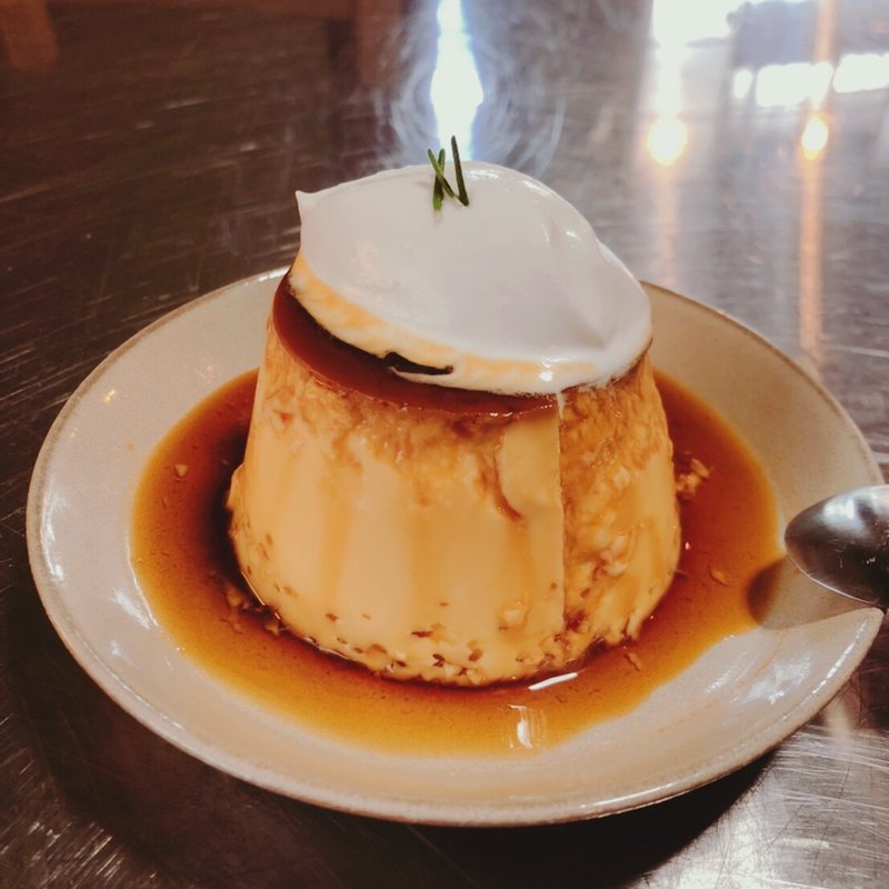 プリン(喫茶 紬)