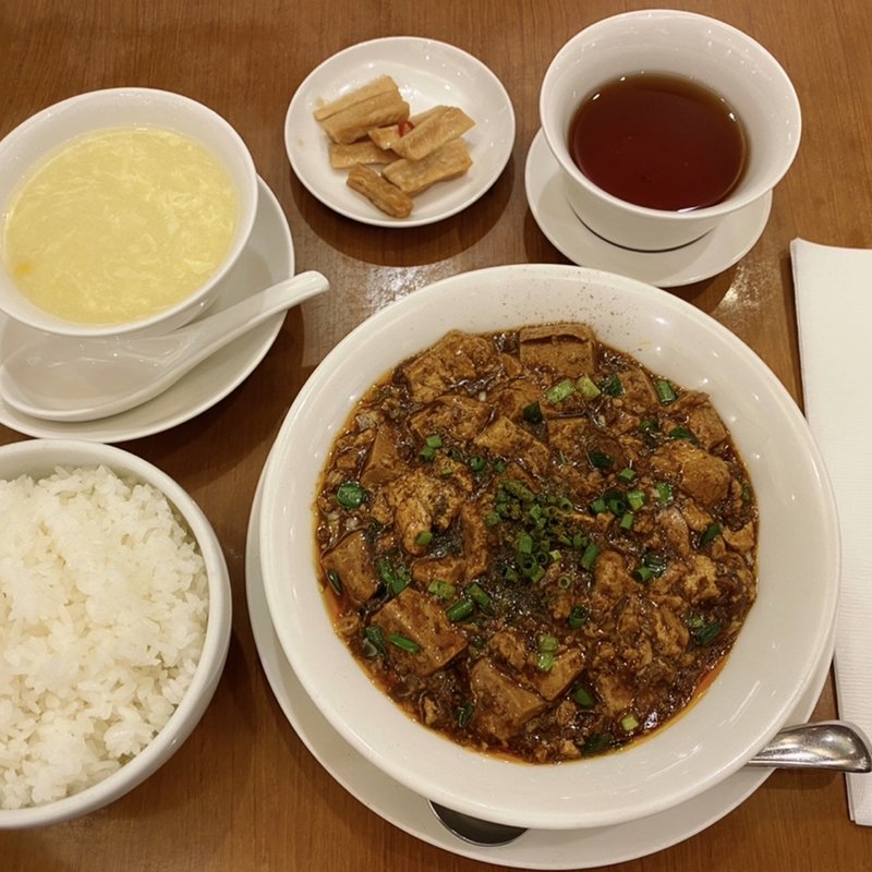麻婆豆腐ランチ(新橋亭)