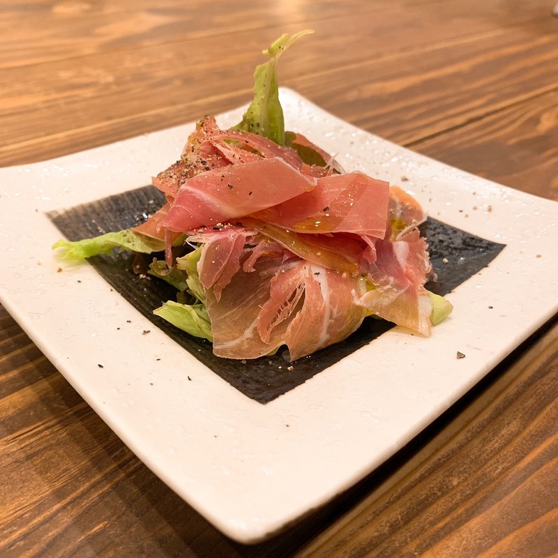 パルマ産生ハム(パスタキッチン　ドラーゴ （DRAGO）)