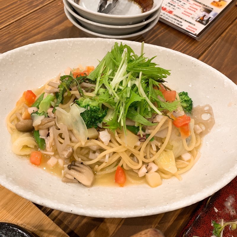 タコミンチのペペロンチーノ レモン風味(パスタキッチン　ドラーゴ （DRAGO）)