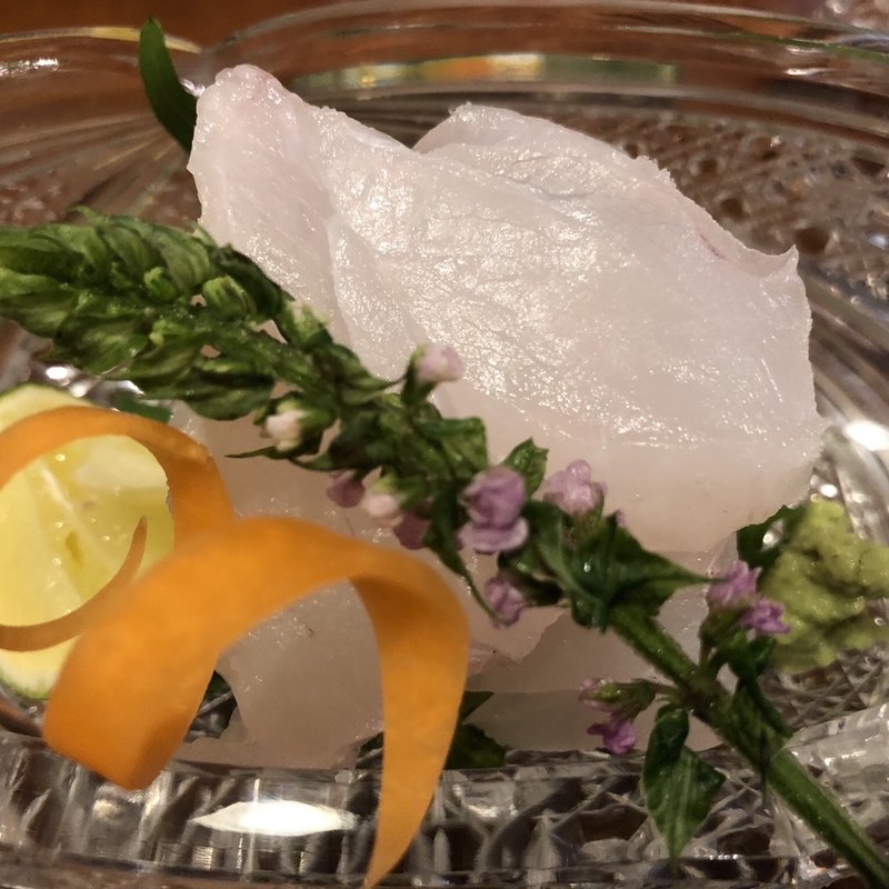 神経〆九絵の刺身(潮)