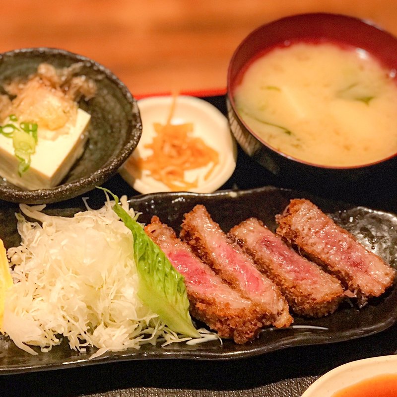 ビフカツランチ(居酒屋　入船)