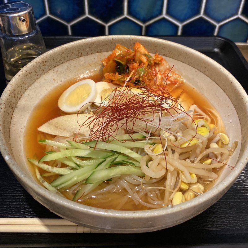 冷麺ランチ(炭火焼肉もざいく春日店)