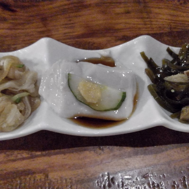 珍味三点(とぅばらーま （島唄と地料理）)