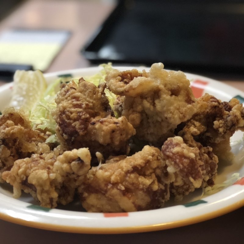 唐揚げ定食(なかよし 御影店)