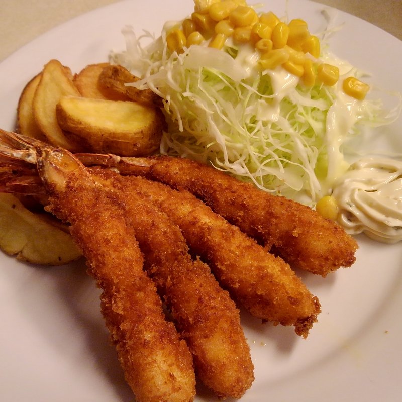 シュリンプフライ(ジャッキー ステーキハウス)