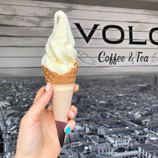  無添加　生ミルクソフトクリーム(VOLO coffee &tea)