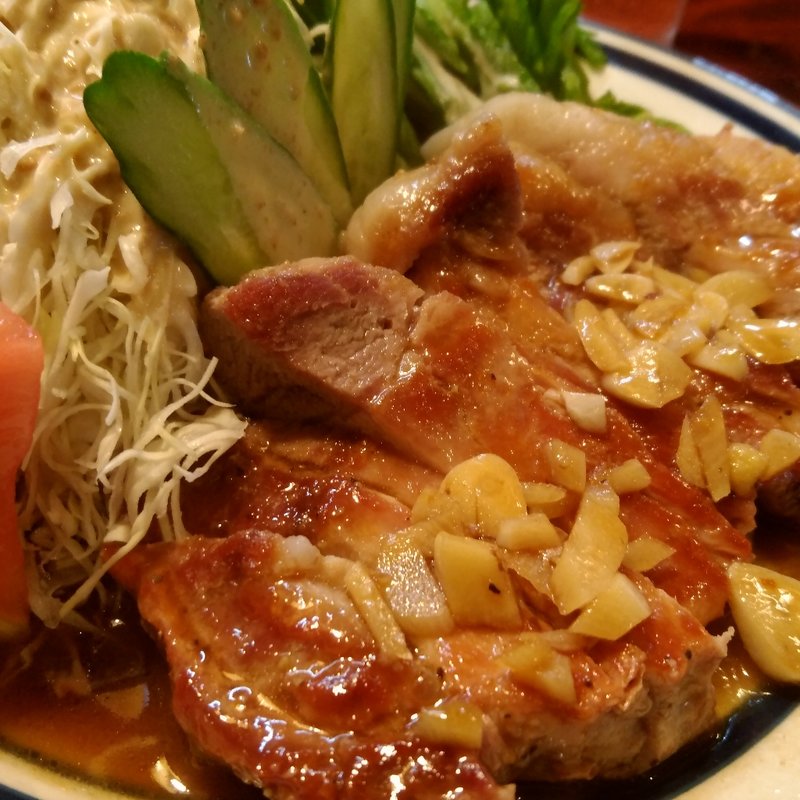 上ローストンテキ定食(とん沢)