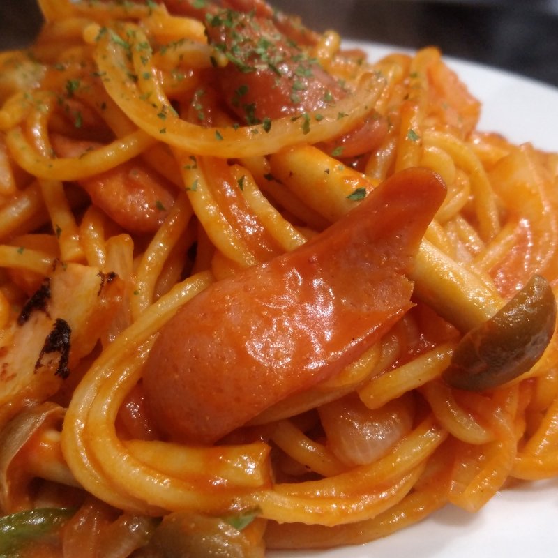 昭和のナポリタン(洋食エリーゼ えいすけ)