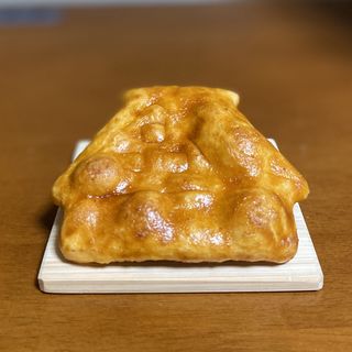 手焼き合掌造り型煎餅 味噌(恵びす屋)