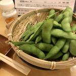 茹で上げ枝豆