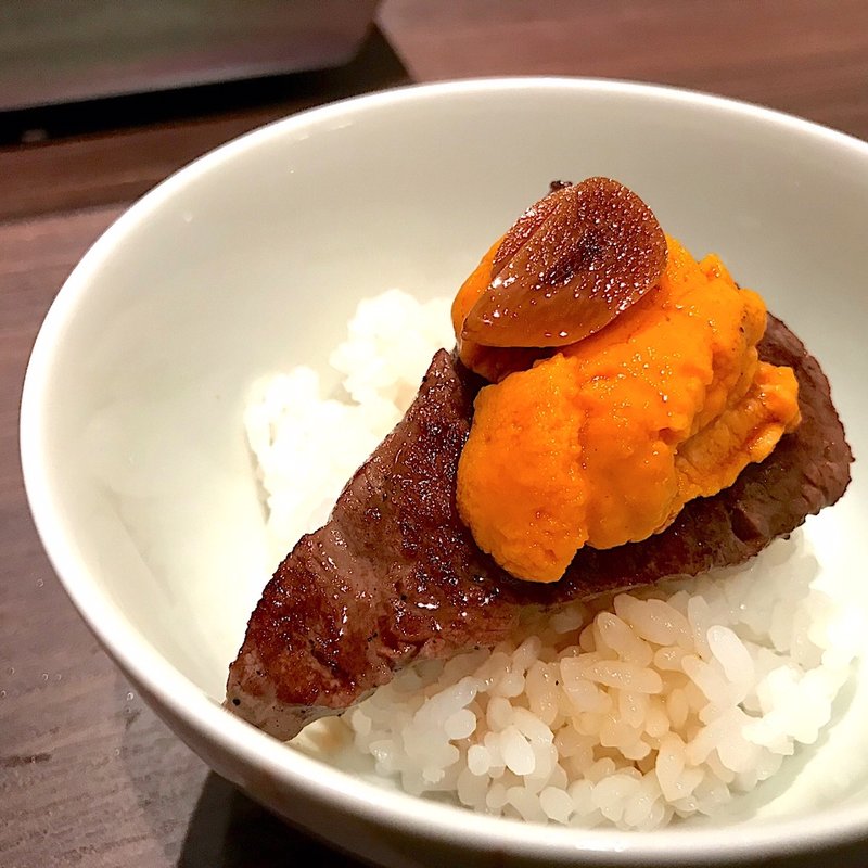 雲丹ブリアン(焼肉グレート 駅前店 )