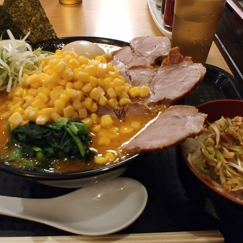 番長ラーメン(みそ)&ミニ丼(こってり番長 )