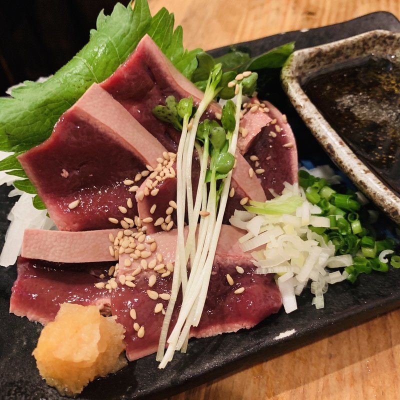 レバ刺し(鉄火)