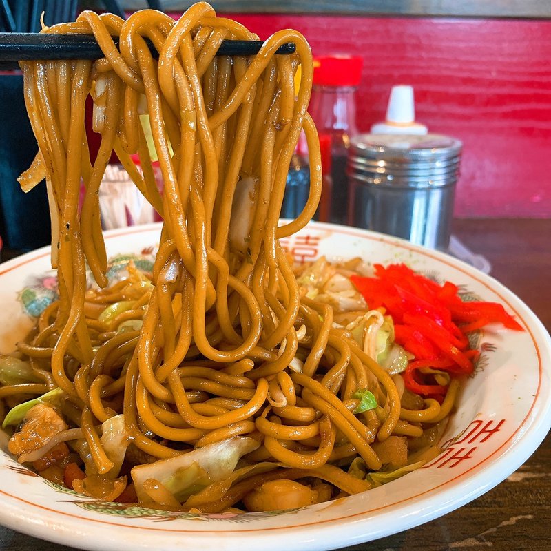 焼きそば(一楽ラーメン 松島店)