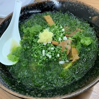 島アーサーそば(かぶさ食堂)