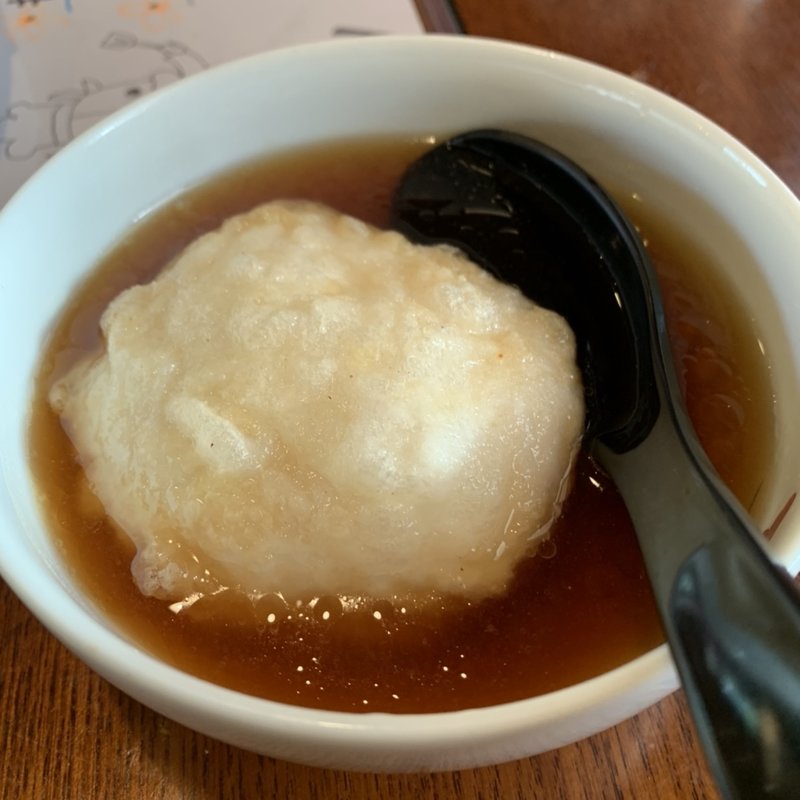 揚げだしジーマミー豆腐(燻製沖縄料理　かびら亭)