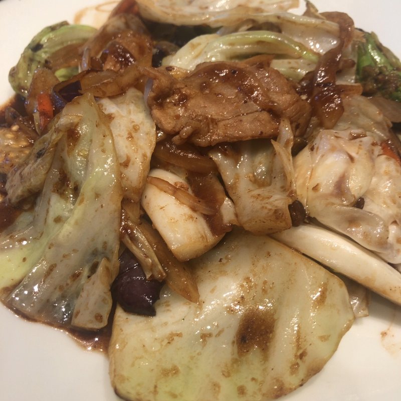 豚肉と野菜の豆鼓炒め定食(大戸屋ごはん処 新宿イーストサイドスクエア店)