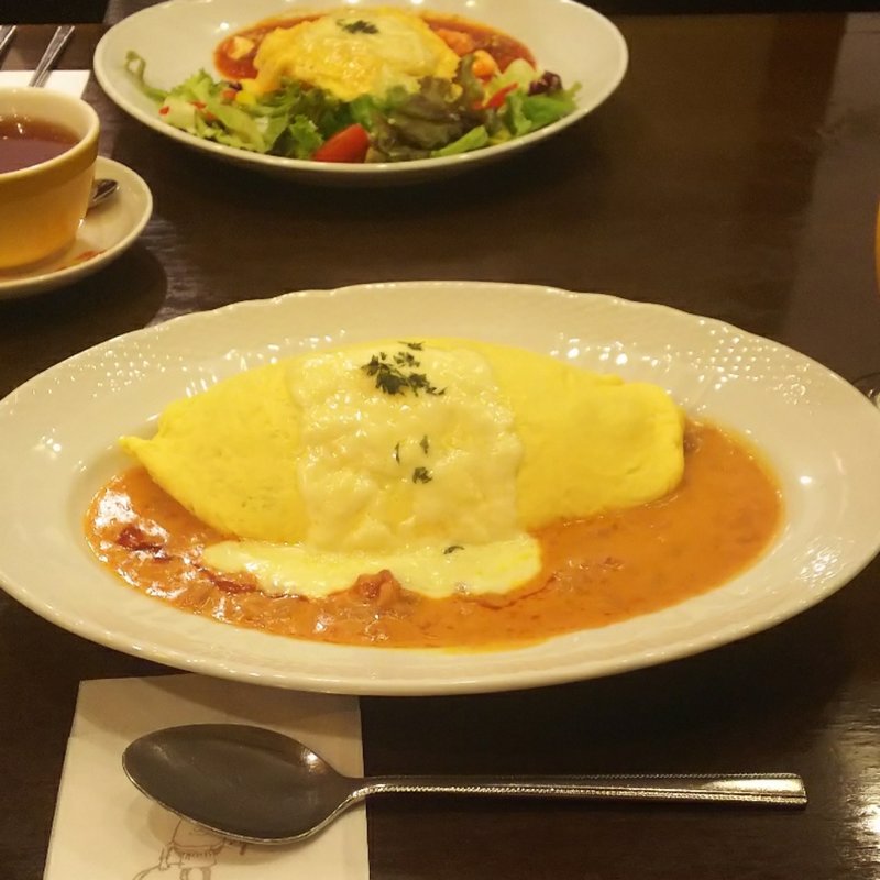 とろ〜りチーズのトマトクリームソース(卵と私 八重洲店)