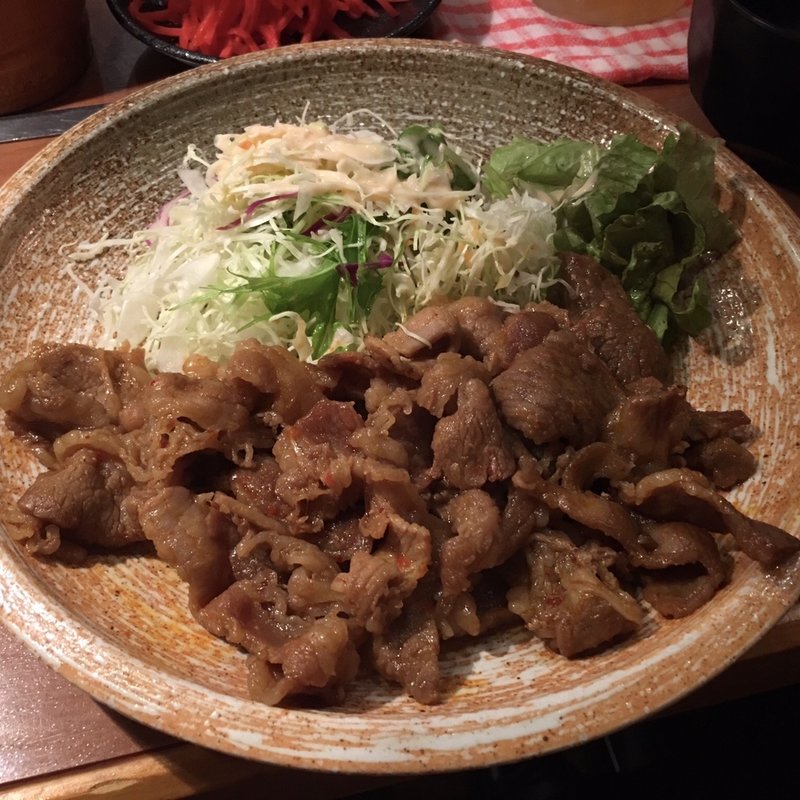 焼肉定食(焼肉まるしま 本店)