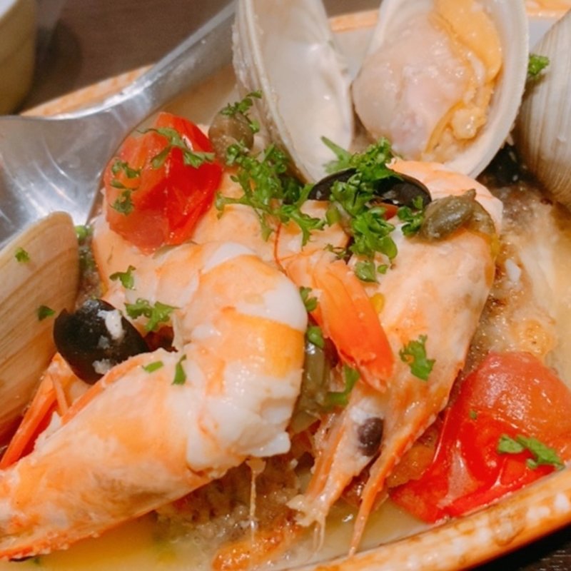 真鯛のアクアパッツァ(taverna meta)