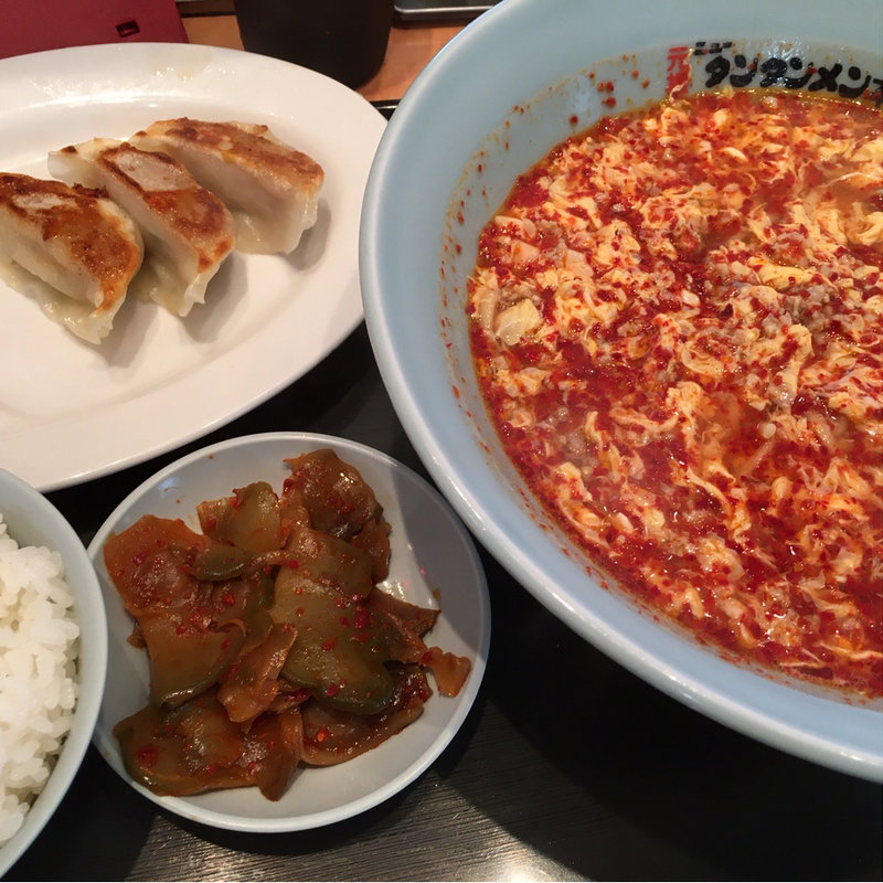 餃子ランチ(元祖ニュータンタンメン本舗 京町店)