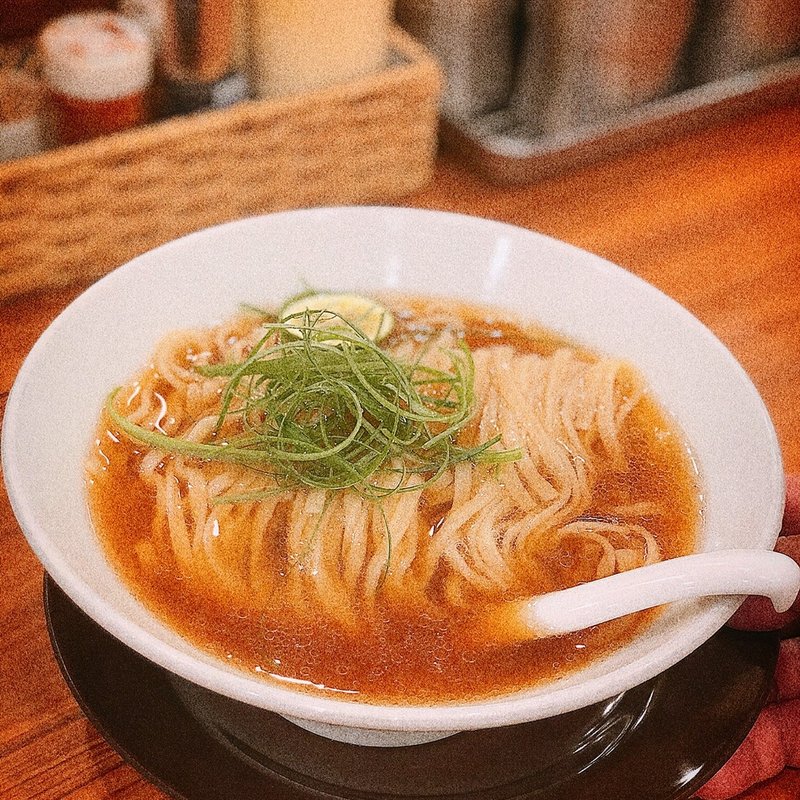 4種の魚介の冷やしかけ(中華そば ココカラサキゑ)