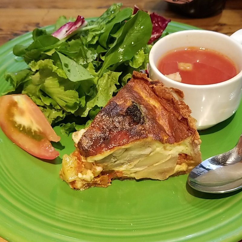 リンゴのキッシュランチセット(グラニースミス)