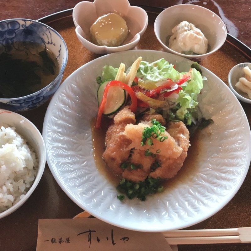 ミルフィーユカツ膳(一粒茶屋 すいしゃ )