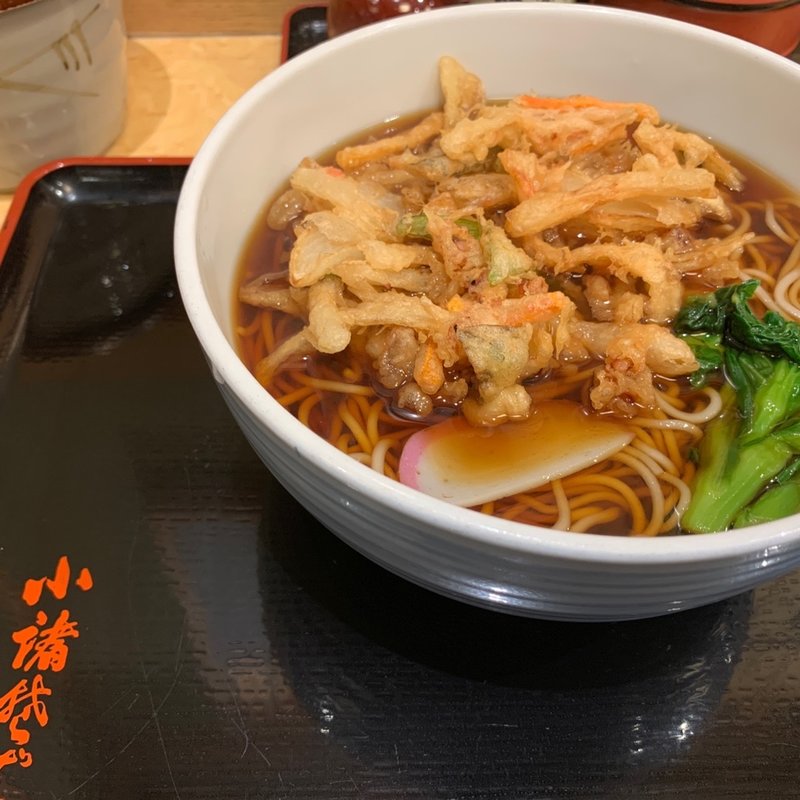 天ぷらそば(小諸そば 代々木店)