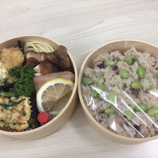 洋食わっぱ二段弁当(レストラン桂)