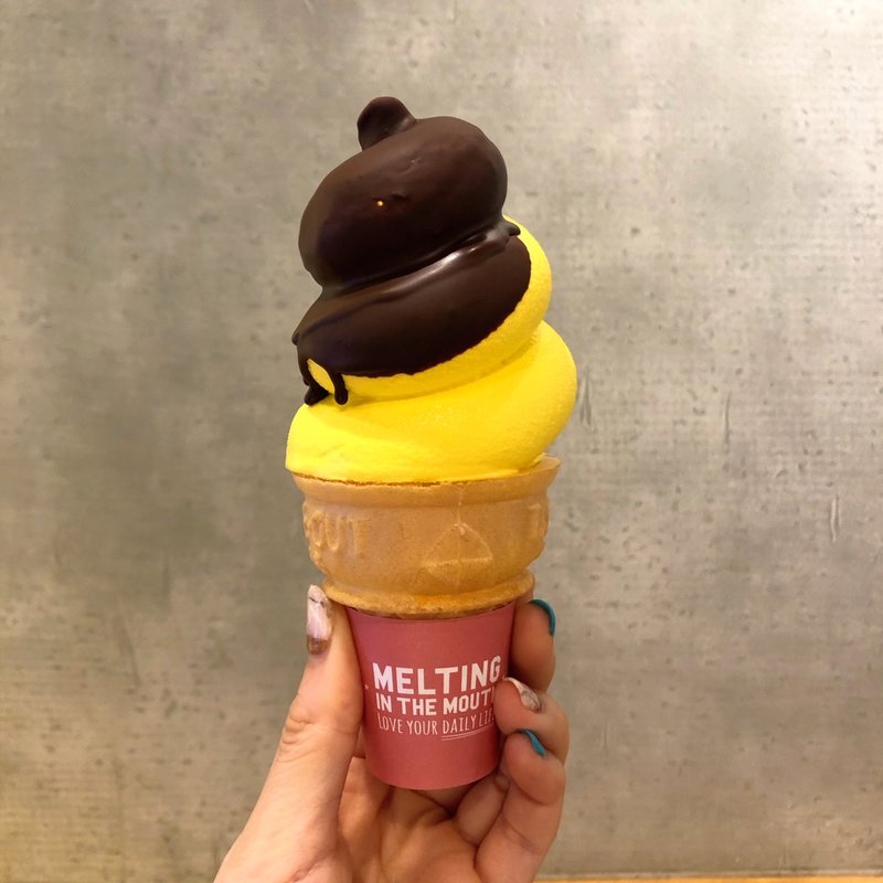 チョコバナナソフトクリーム(メルティングインザマウス)
