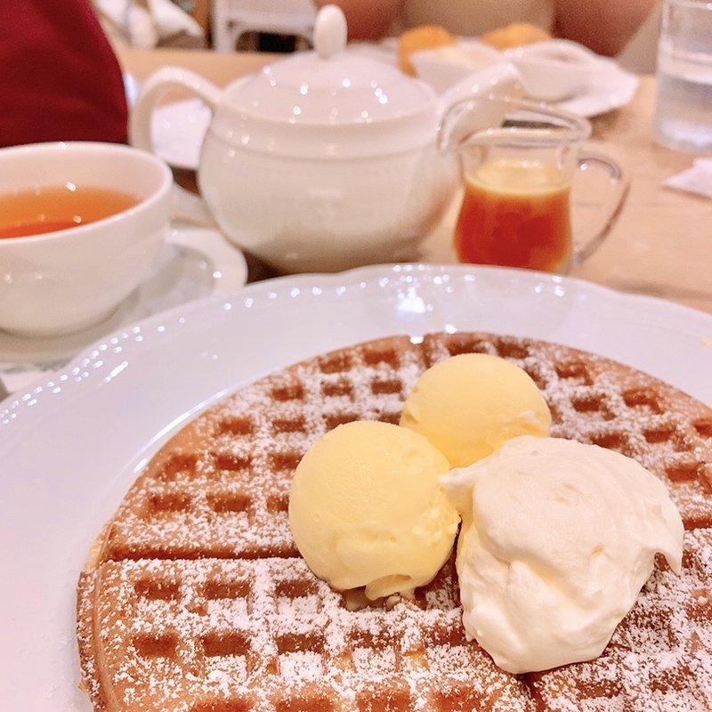 塩キャラメルワッフル(マザーリーフ ディアモールフィオレ店)