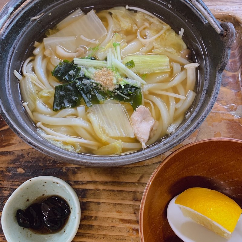 うどん(奥多摩釜めし )