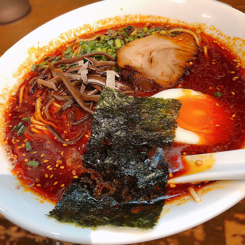 とんこつバリ辛ラーメン(麺屋黒田 - Menya Kuroda)