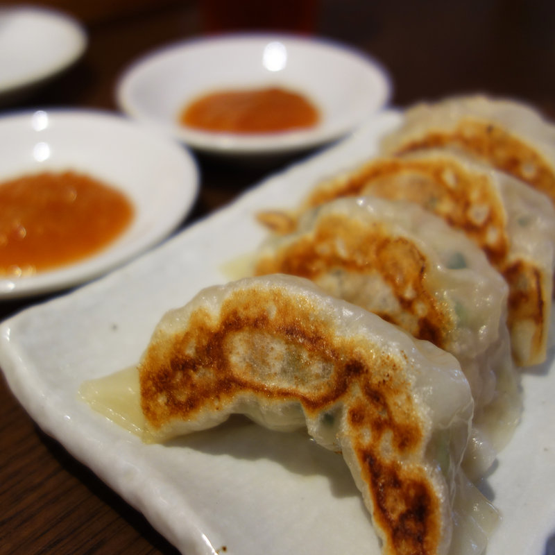 餃子4個(味噌ラーメン専門 味噌蔵ふくべえ福岡天神大名本店)