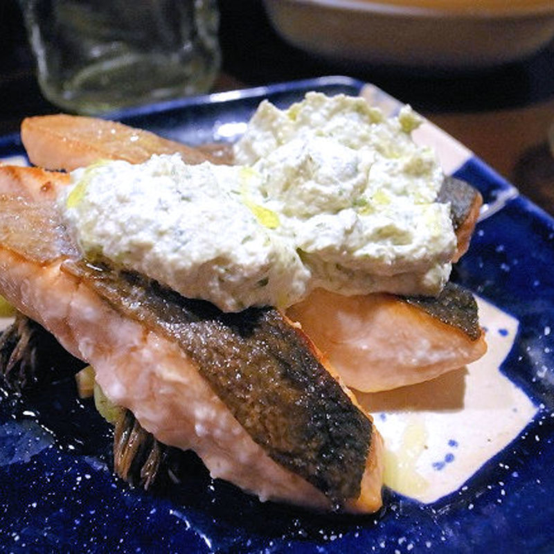 サクラマスのムニエル 山わさびソース(エゾットリア （EZOTTORIA）)