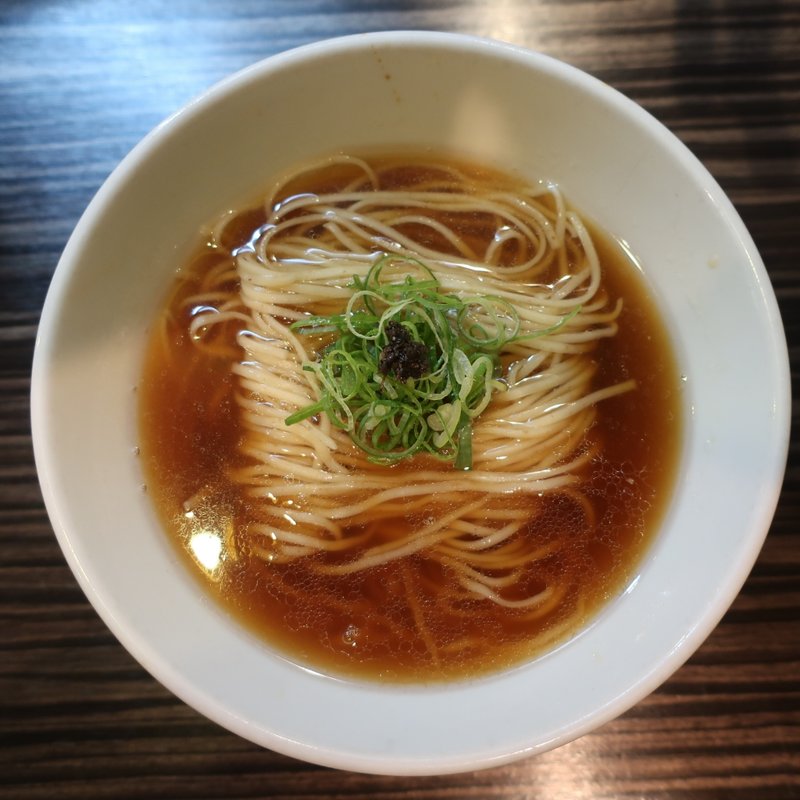 煮干しトリュフかけそば(志奈そば 田なか )