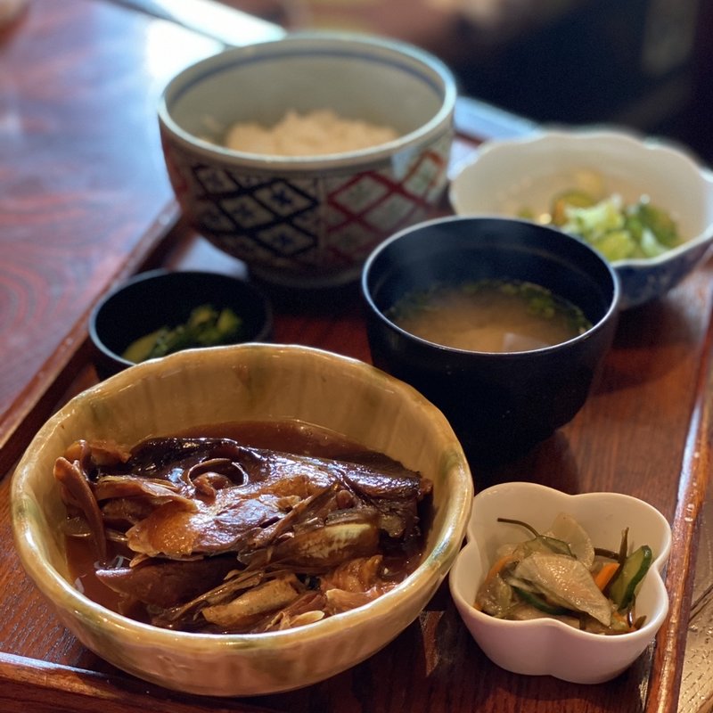 あら煮定食(旬菜 茶々や)